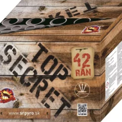 Ohňostroj Top secret 42 rán 30-48mm 1ks