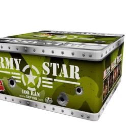 Ohňostroj Army star 100 rán 20mm 1ks
