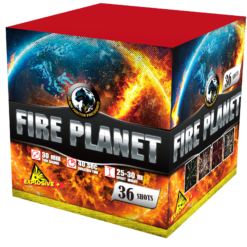 Ohňostroj Fire planet 36 rán 30mm 1ks