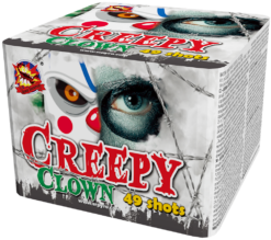 Ohňostroj Creepy clown 49 rán 16mm 1ks