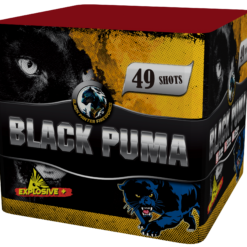 Ohňostroj Black puma 49 rán 30mm 1ks