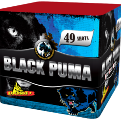 Ohňostroj Black puma 49 rán 30mm 1ks