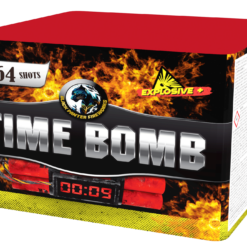 Ohňostroj Time bomb 64 rán 30mm 1ks