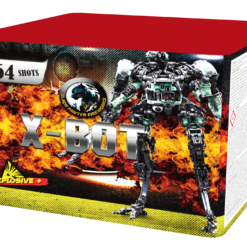 Ohňostroj X-BOT 64 rán 30mm 1ks