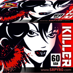 Ohňostroj Killer 60 rán 16mm 1ks