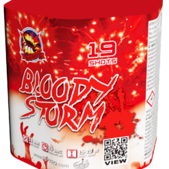 Ohňostroj Bloody storm 19 rán 20mm 1ks