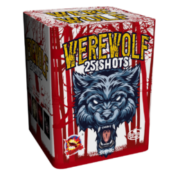 Ohňostroj Werewolf 25 rán 30mm 1ks