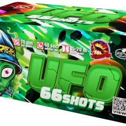 Ohňostroj UFO 66 rán 20mm 1ks