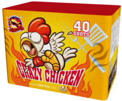 Ohňostroj Crazy chicken 40 rán 20 mm 1ks