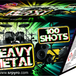 Ohňostroj Heavy metal 100 rán 20mm 1ks