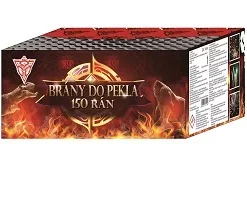 Ohňostroj Brány do pekla 150r 20mm 1ks