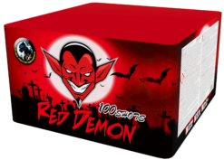 Ohňostroj Red Demon 100 rán 25mm 1 ks