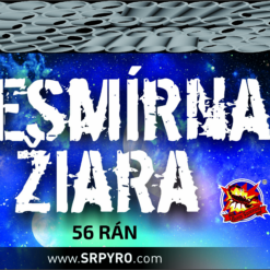 Ohňostroj Vesmírna žiara 56 rán 20-25-30mm 1ks