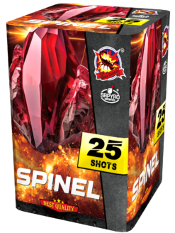 Profi ohňostroj Raging Red 25 rán 30-36 mm 1ks