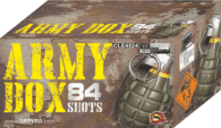 Ohňostroj Army box 84 rán 30-48mm 1ks/ctn