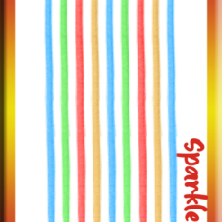 Neon Sparklers 40 cm  10ks/bal