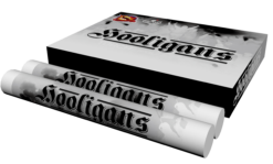 Pochodeň Hooligans biela 1ks