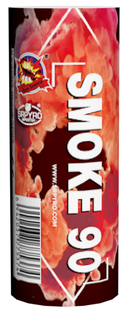 Dymovnica Smoke 90 červená 1 ks